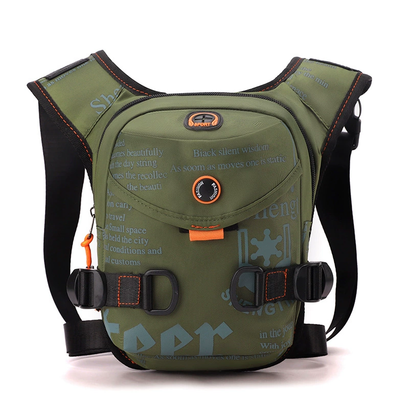 Universal hip bag, sports shoulder bag for men and women, fashionable nylon one-shoulder bag