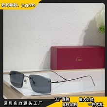 卡家小红书网红同款无框方时尚跨境太阳眼镜欧美个性墨镜CT0700O