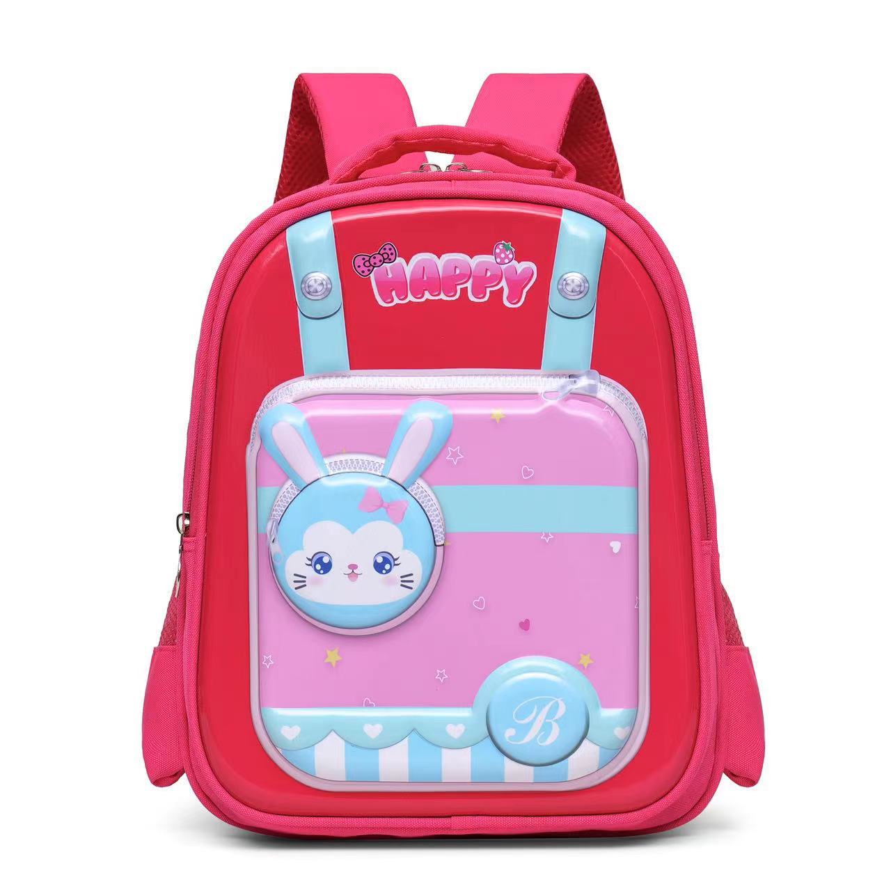 2025 nueva mochila linda para niños, reducción de la carga, mochila de escuela primaria de sexto grado, mochila de protección de la columna de dibujos animados al por mayor