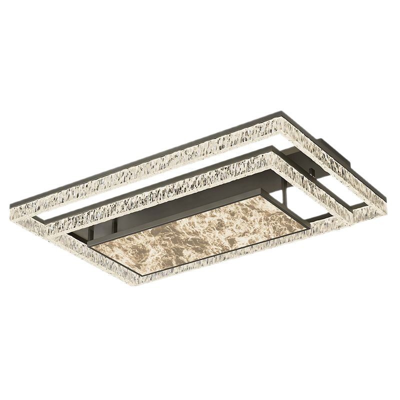 Lámpara de techo minimalista italiana moderna lujosa luz de nube y niebla lámpara principal del dormitorio atmósfera doméstica lámpara Zhongshan