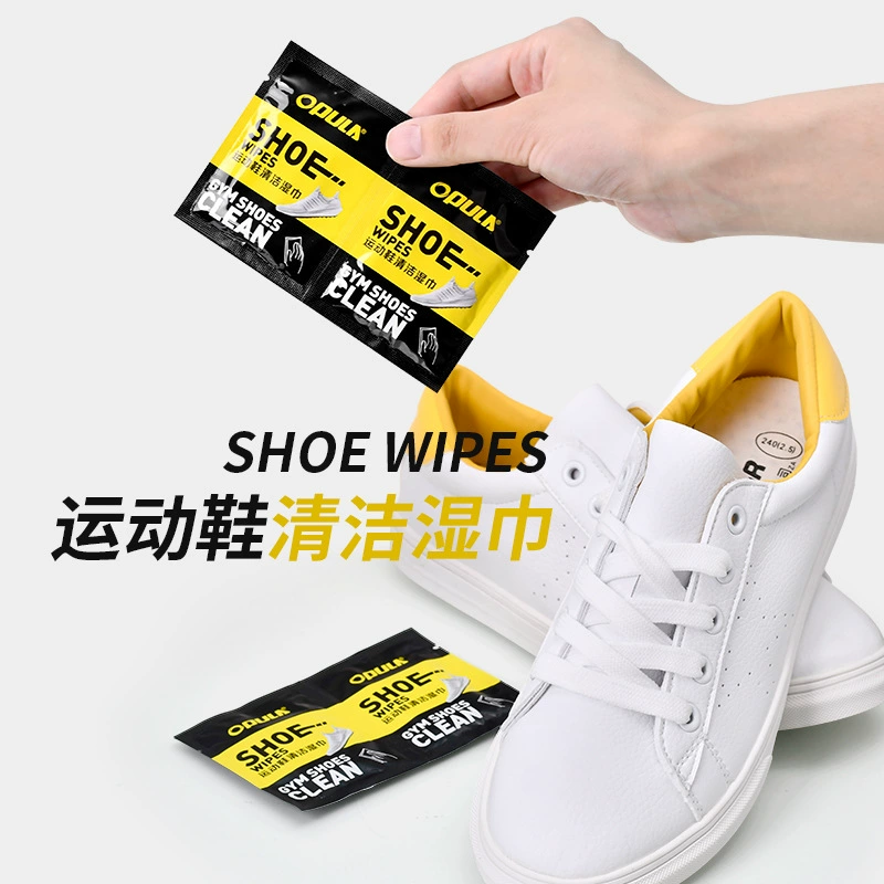 SOURCE Фабрика оптом одноразовые белые салфетки для обуви 30 штук салфетки для кроссовок