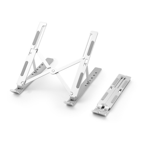 Laptop cooling bracket invisible vertical portable computer bracket lifting three-dimensional cooling aluminum alloy bracket wholesale