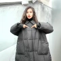 新款保暖加厚加长款羽绒服
