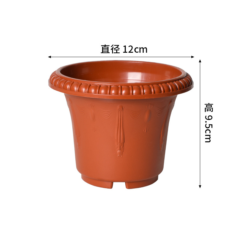 Maceta de Plástico para Plantas Resistente Engrosada para Balcón e Interior