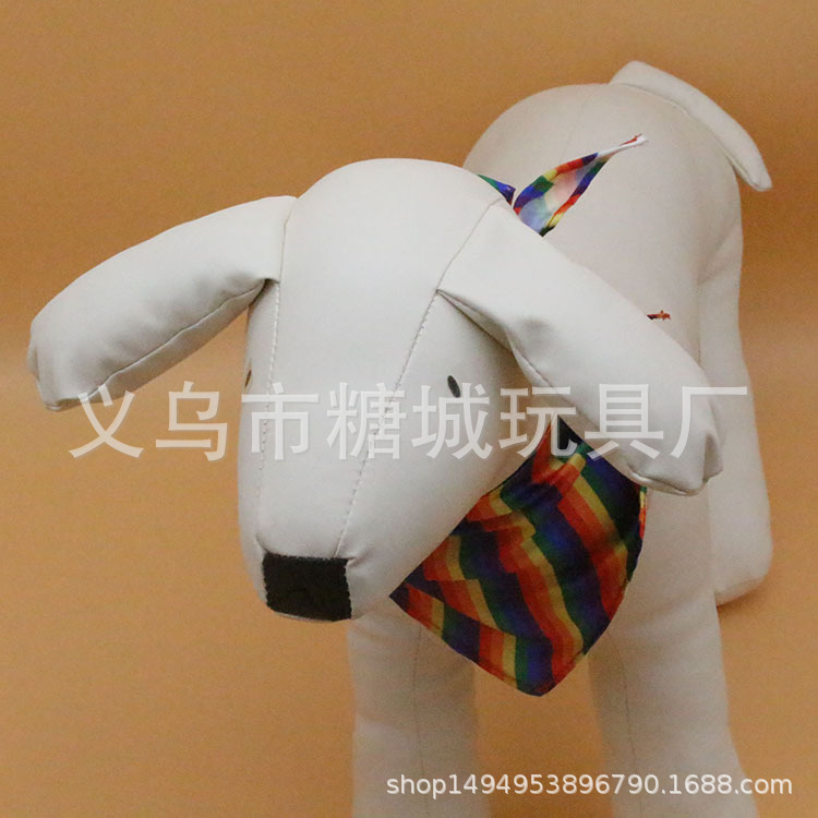 Transfronterizo Amazon 2024 nuevo toallas de saliva para mascotas toallas de triángulo para perros bufandas para gatos bufandas impresas bordadas