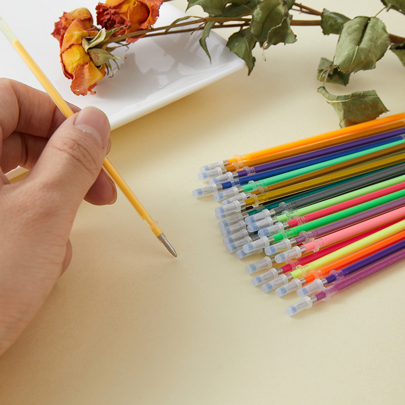 Repuestos de Bolígrafo de Gel Múltiples Colores Set de 12 24 36 48 60 100 Colores de Plástico para Arte y Graffiti image 5