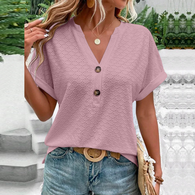 2026 Spring Summer European And American Cross-Border Independent Station New Women's Fashion Casual Solid Color_ecoleips.com