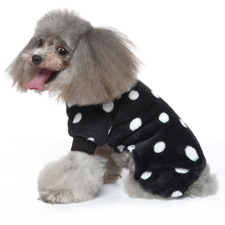 Suministros para mascotas transfronterizos ropa para perros homewear ropa para mascotas pijamas felpa ropa para mascotas ropa de otoño ropa para perros Pijamas image 4