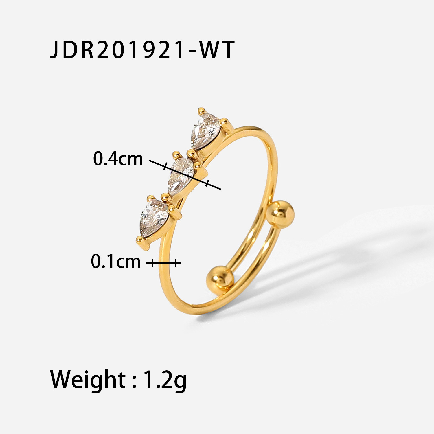 JDR201921-WT size