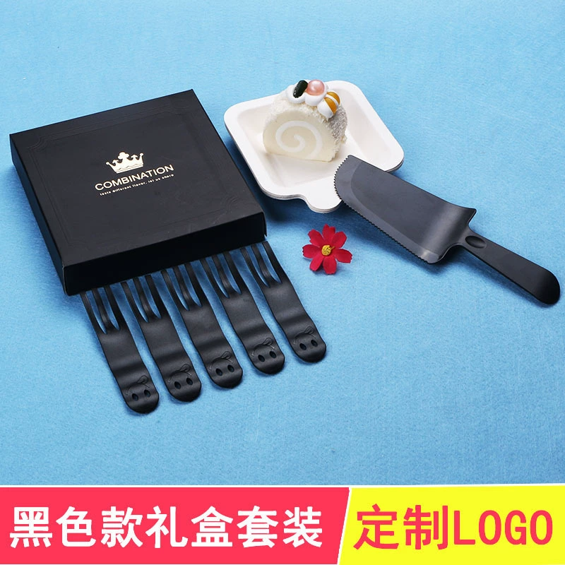 Столовые приборы и тарелки для торта, одноразовые столовые приборы и набор тарелок, комбинация десерта на день рождения, фруктов, утолщенная пластиковая посуда, столовые приборы и тарелки