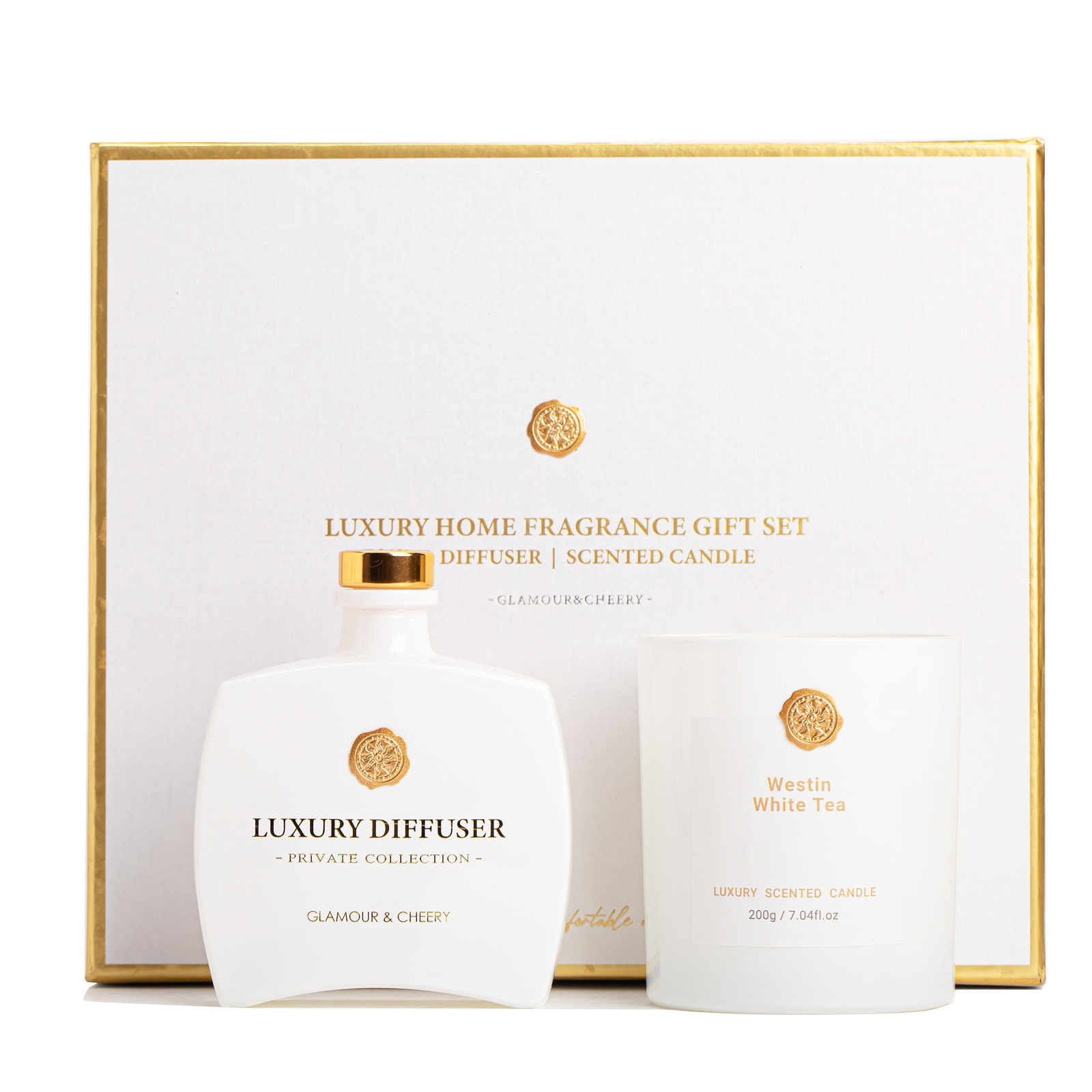 Aromaterapi presentförpackning med långvarig doft för hemmet_voghion.com