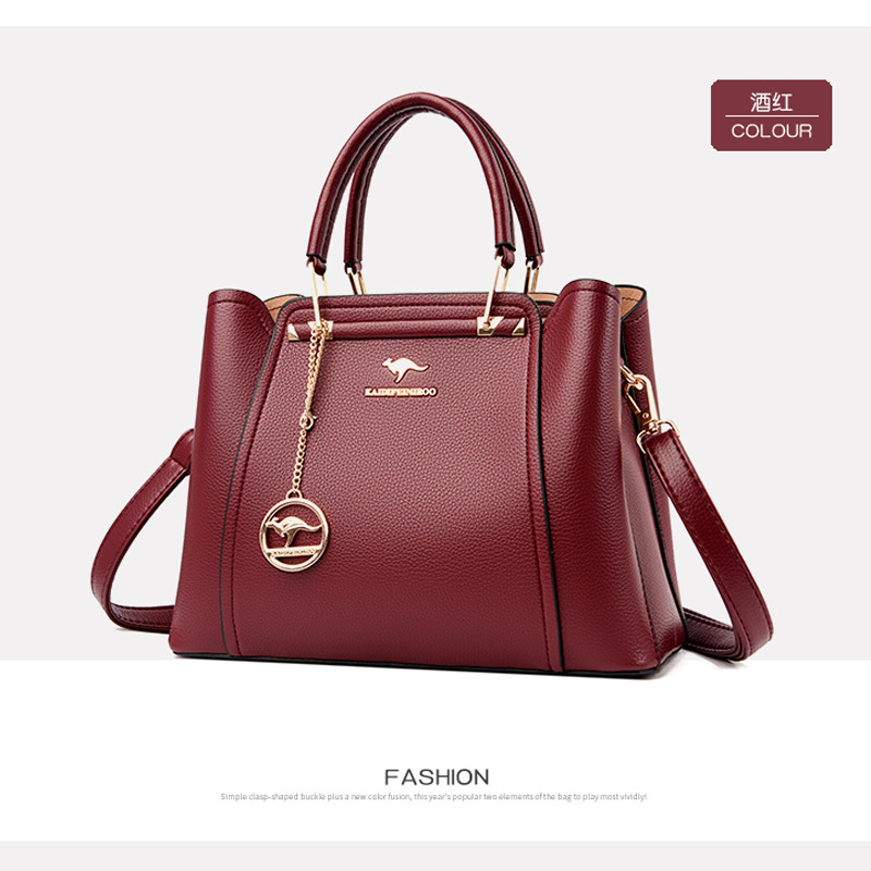 Borsa da donna 2025 a tracolla, alla moda, versatile, di grande capacità, vintage, borsa a tracolla all'ingrosso_voghion.com