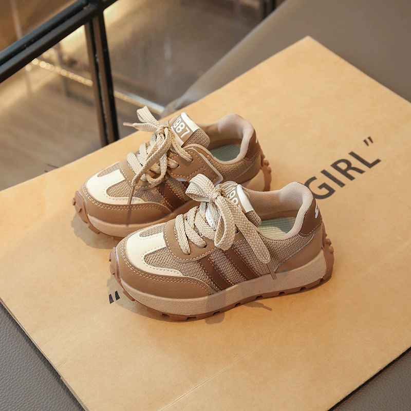 Детские мягкие кроссовки Forrest Gump для девочек, весна-осень 2025, новые, для малышей и детей постарше.