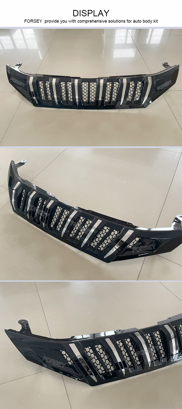 Suitable for 18-20 Mitsubishi Xpander modification and upgrade of front grille and front bumper center grid