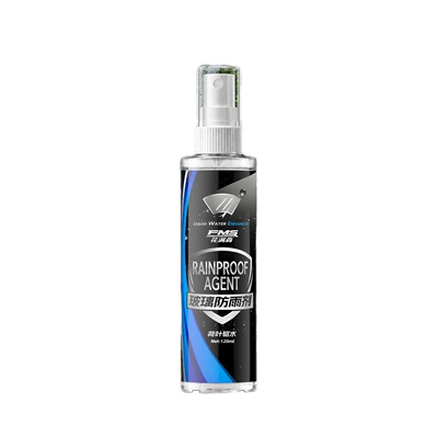 Rearview mirror anti-rain spray, Glass agent