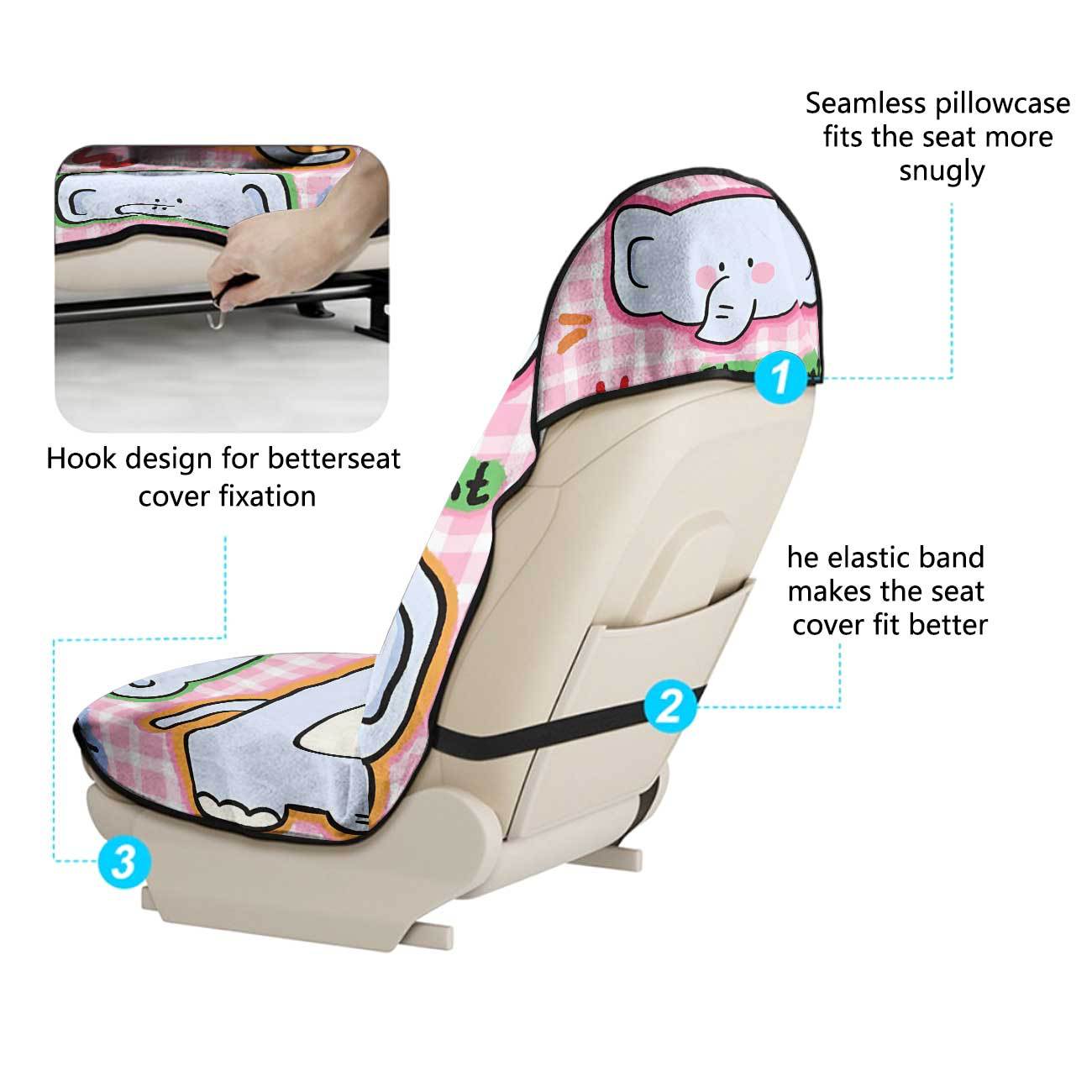 Car seat towel cover front seat protector suitable for gym and exercise, universal for all seasons, car use 44