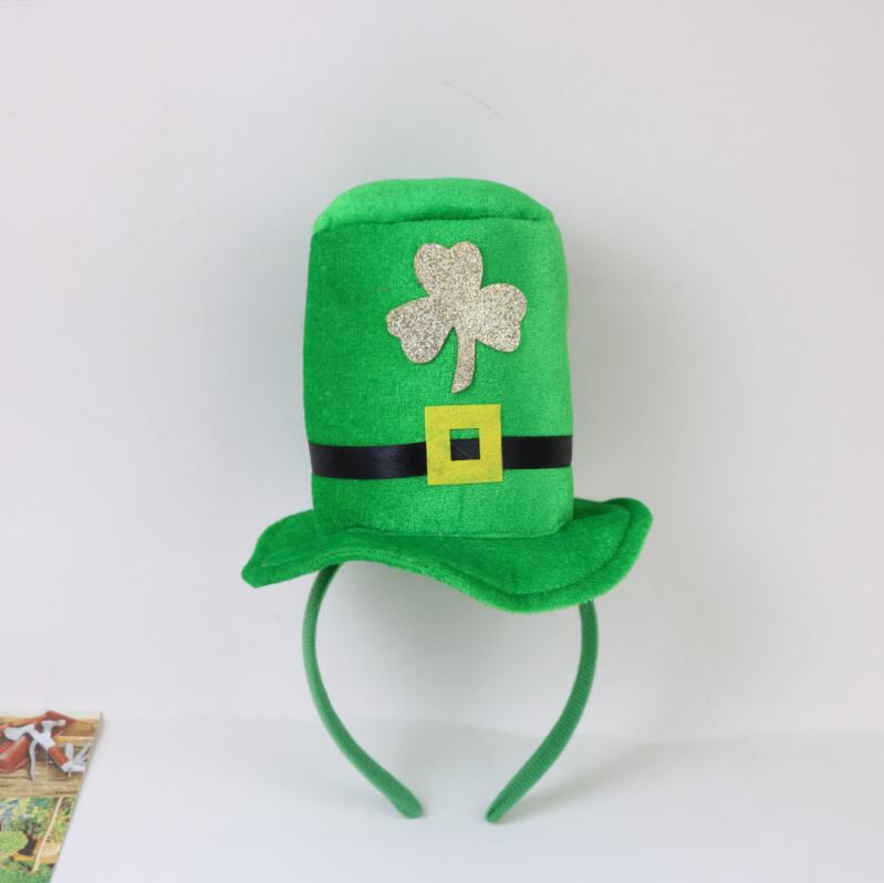 D Irish Holiday Hat Headband St. Patrick's Day Photo Props Funny Party Costumes Cosplay