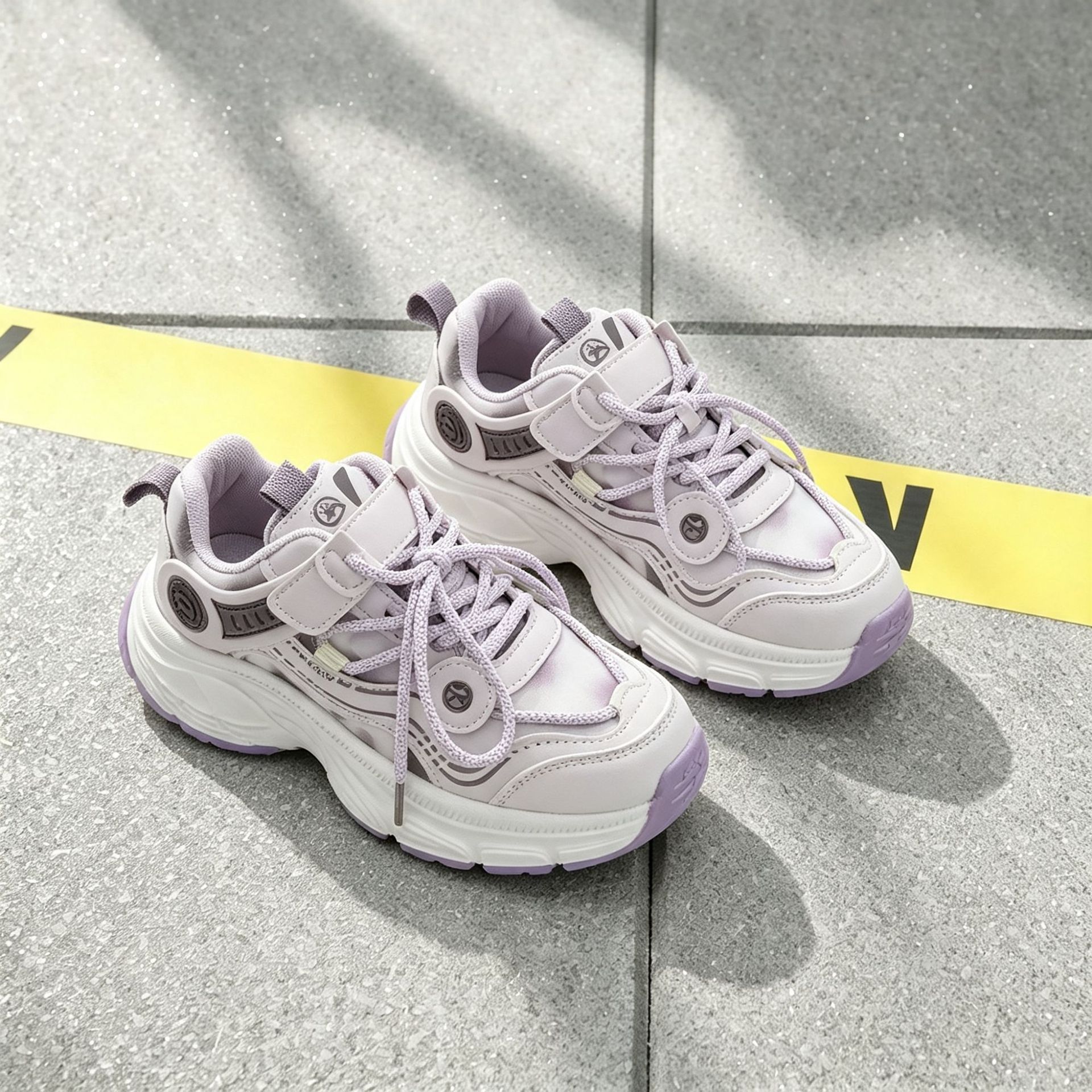 Zapatos deportivos de cuero para otoño, impermeables, para niños, zapatos para correr, zapatos para niños pequeños, nuevos modelos de otoño 2026 para niños image 4