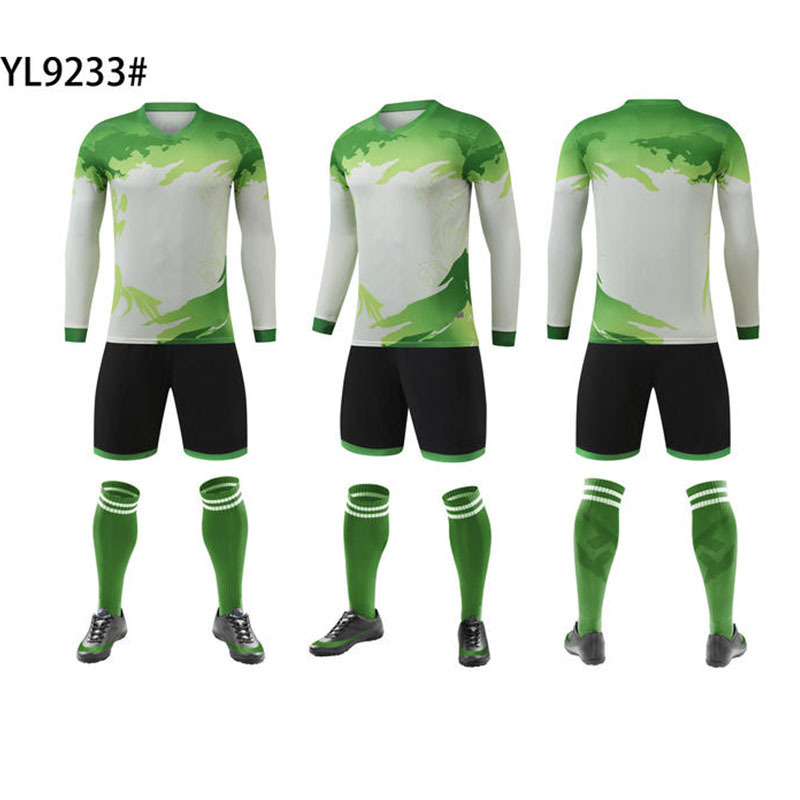 Men's and Women's Rope Skipping Sports Competition Team Clothes Air Volleyball Jersey Spring and Autumn Children's Long Sleeve Shorts Football Clothes suit