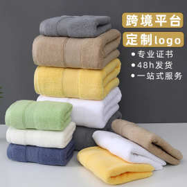 含棉浴巾跨境游泳速干沙滩巾套装礼品毛巾可刺绣外贸bath towel