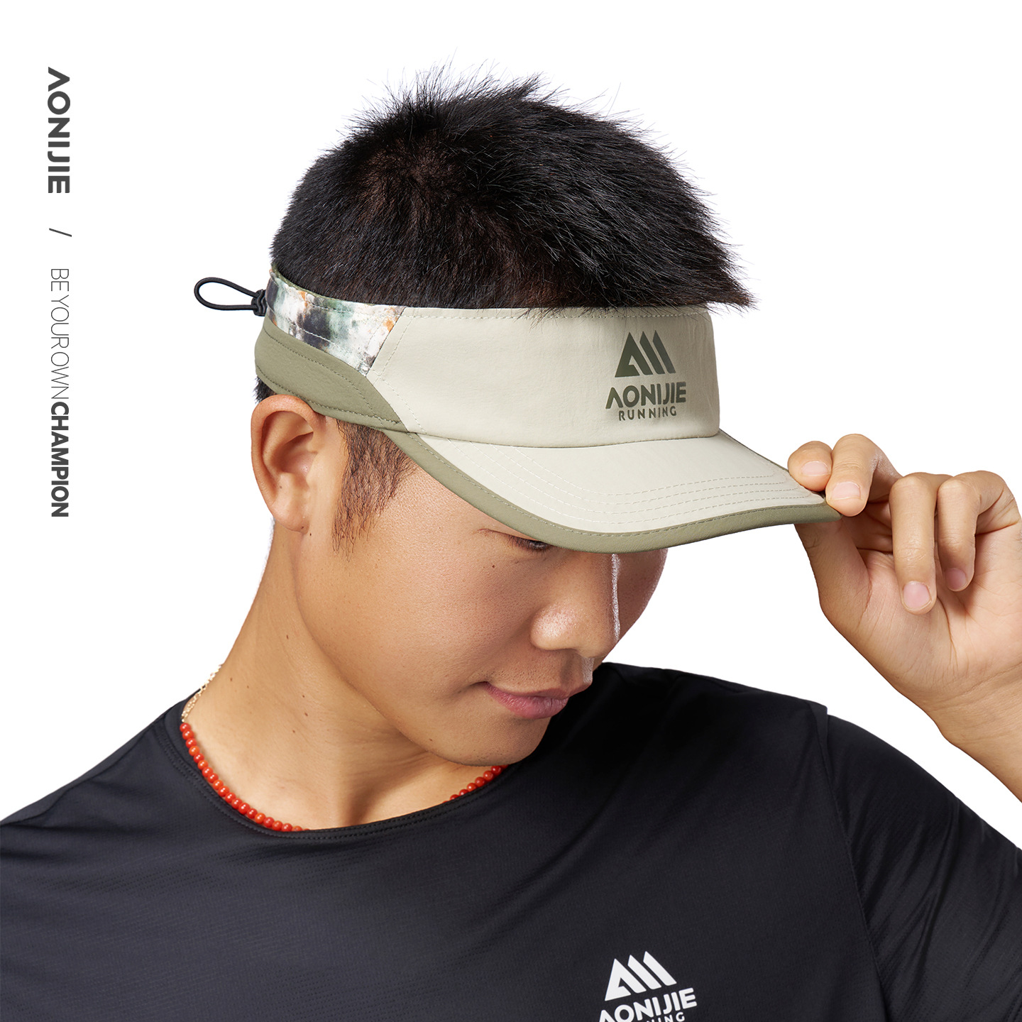 Oneswe's new open-top cap is a solid color, printed, adjustable outdoor sun protection sports cap