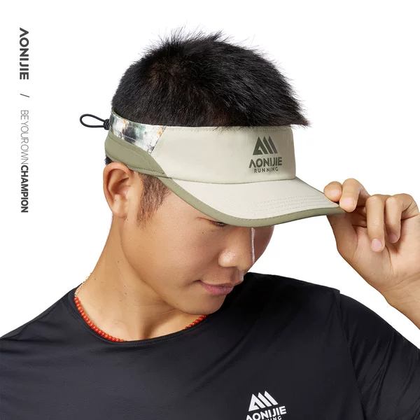 Oneswe's new open-top cap is a solid color, printed, adjustable outdoor sun protection sports cap