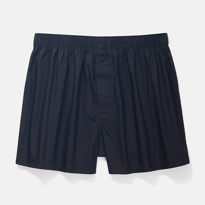 Мужские хлопковые дышащие боксеры-близь Loose Fit, плюс размеры M–XXXL