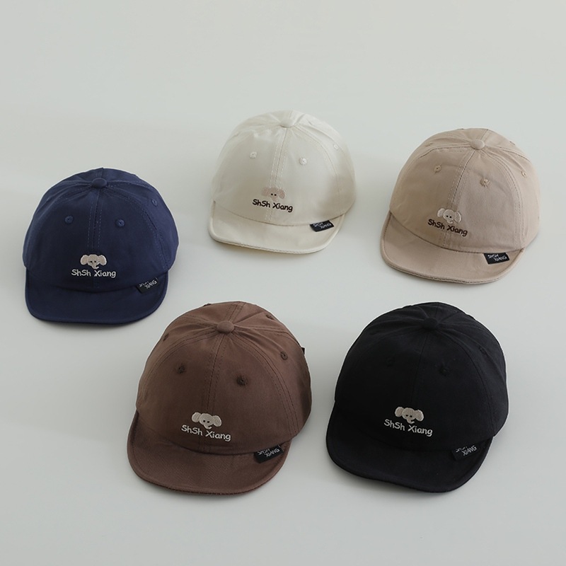 Sombreros para bebés primavera y verano blando gorra gorra de pato gorra gorra de béisbol para bebés de moda para hombres y mujeres sombreros de sol versátiles