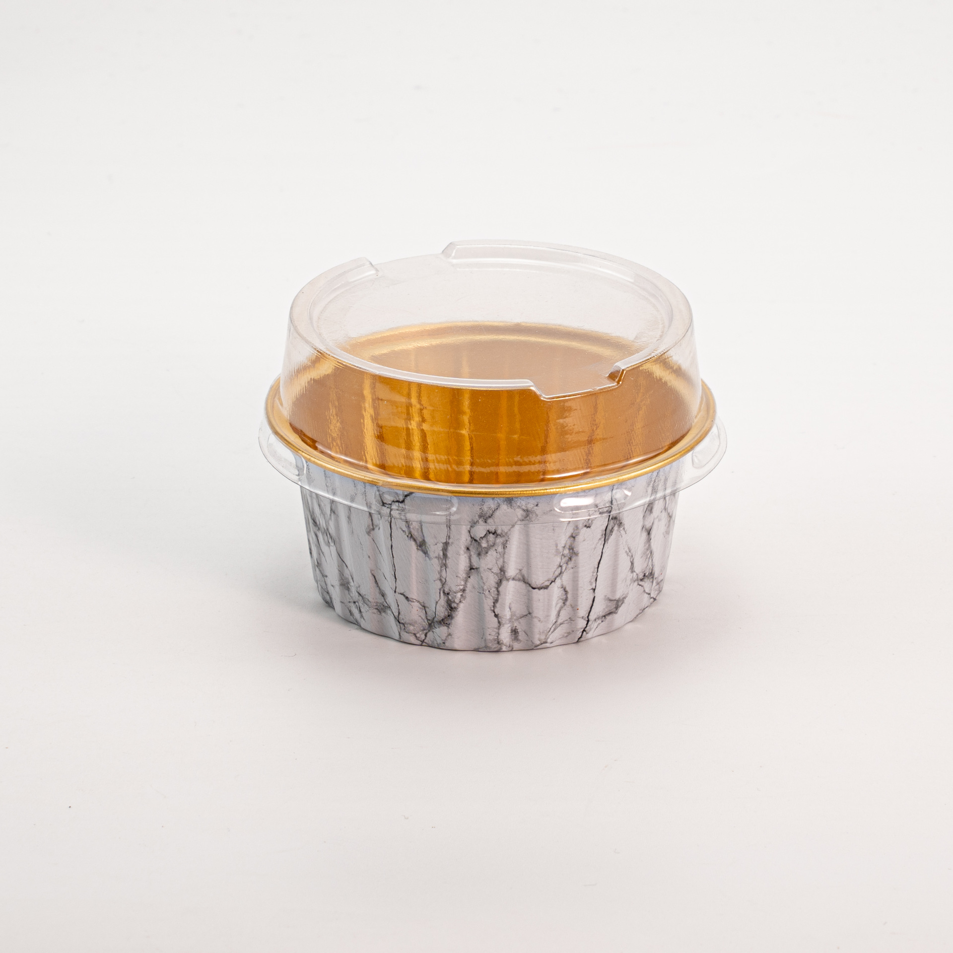 Tapa plana alta de mármol gris blanco