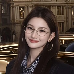 素颜金丝奶咖色眼镜近视女度数可配椭圆猫眼防蓝光平光眼睛框镜架