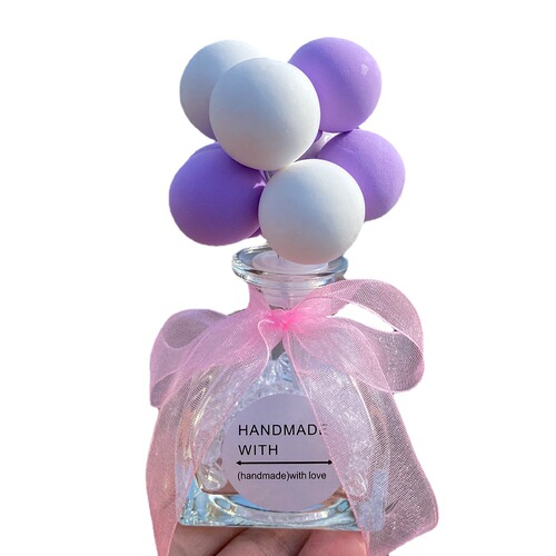 Creative car perfume ornaments, car supplies, confession balloon perfume bottles, long-lasting light fragrance, deodorizing car ornaments