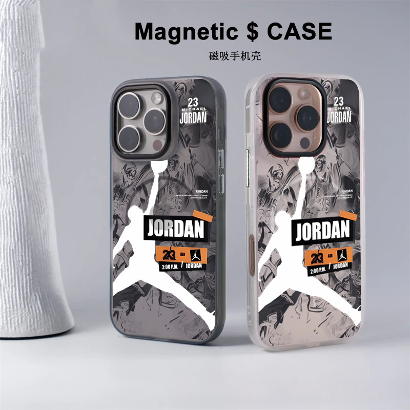 Basketball Trendy Brand Suitable for Iphone17Promax European and American 1112 16Promax New Magnetic Phone Case 15 Basketball Trendy Brand Suitable for Iphone17Promax European and American 1112 16Promax New Magnetic Phone Case 15