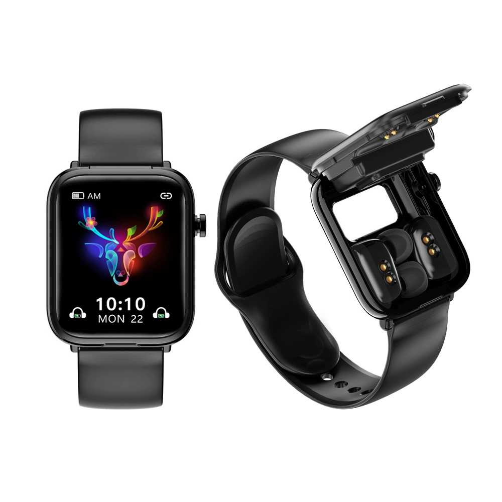 Черный 8-дюймовый Bluetooth умный браслет для iPhone 8/8S, 2-в-1, импорт, x8, регулируемая посадка