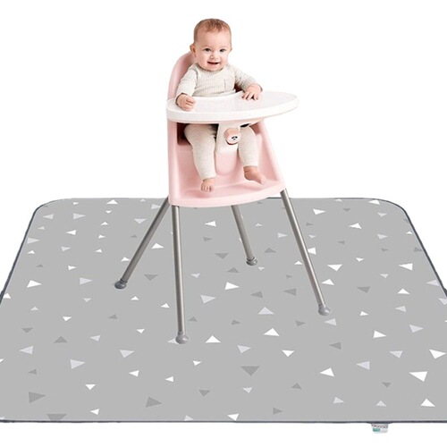 Amazon Factory Children's High Dining Chair Mat Anti-Slip Floor Mat Game Mat Picnic Mat Table Mat Anti-Dirty Splash-proof Mat