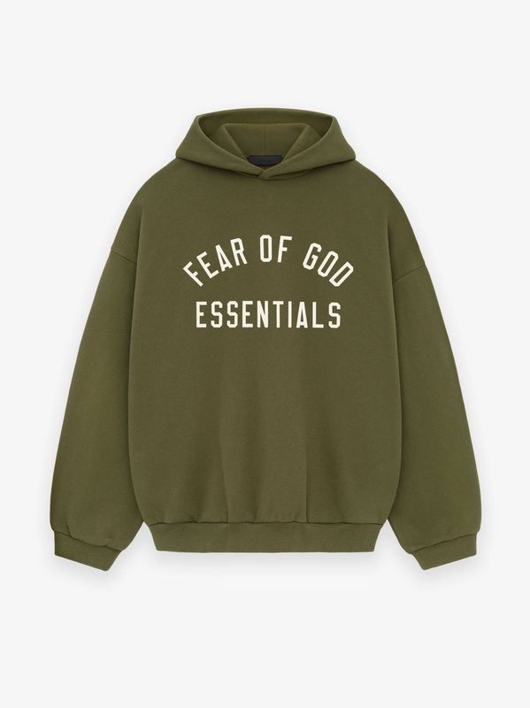 FOG FEAR OF GOD トレンディなベルベットのダブルレタープリントラウンドネックスウェットシャツカジュアルメンズとレディーススウェットシャツ|undefined