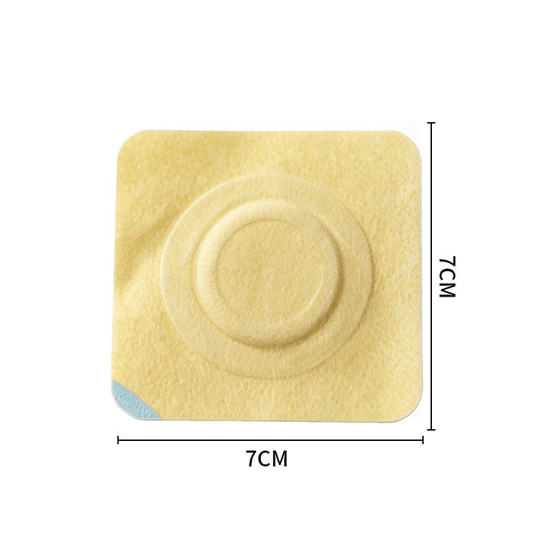 Honey Herbal Patch Mifeng Tie 6x7cm Warming Moxibustion Belly Button Patch for Wellness Care in use
