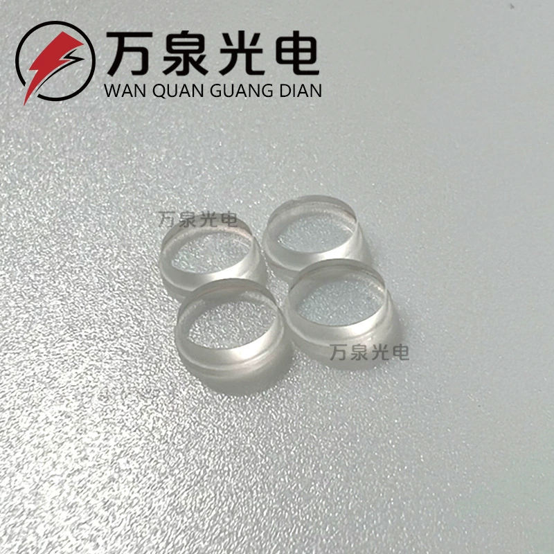 Оптическое стекло ступенчатое окно сапфир K9 кварцевая резьба по перфорированной квадратной пластинке защитного покрытия линзы