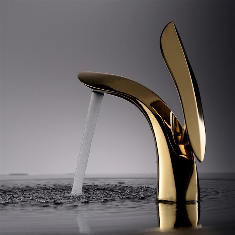 Kaiping Youjia Bathroom Basin Faucet Single Hole Basin Faucet Single Handle Hot and Cold Bathroom Cabinet Faucet 30325