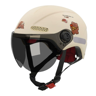 Cartoon Safety Half Helmet, Motosiklet kaskı (dəbilqə)