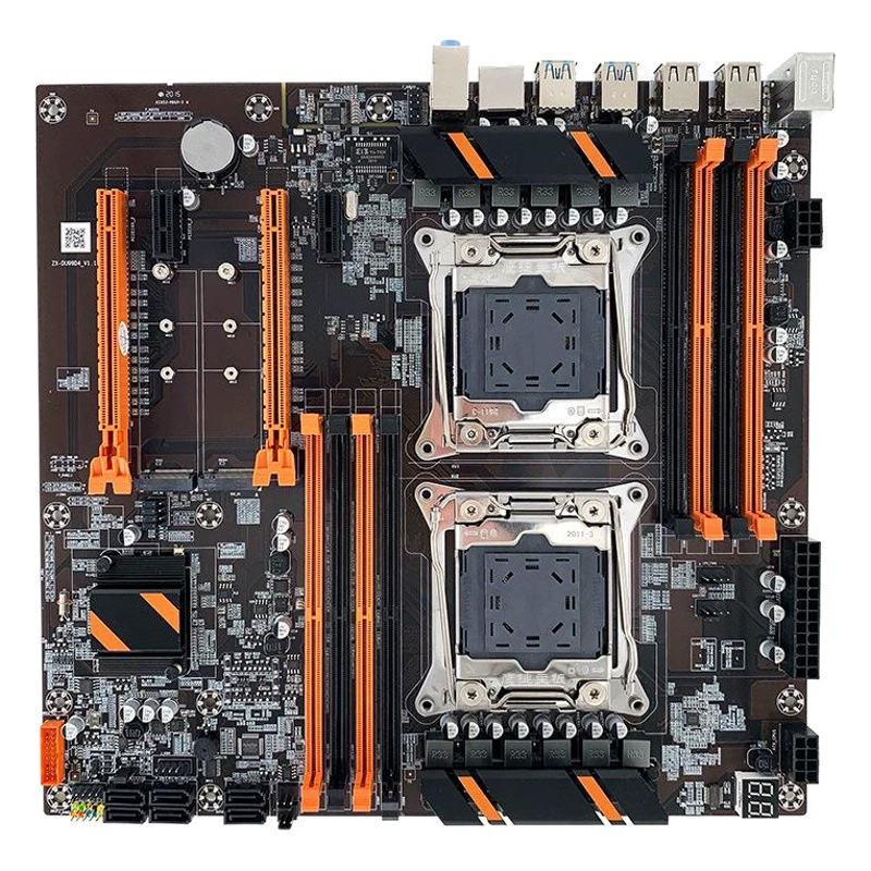 Yingjie X99 материнская плата двухканальный DDR4 2011v3 SERVER DESKTOP компьютер E5 Zhiqiang 2678V3 больше, чем подходит