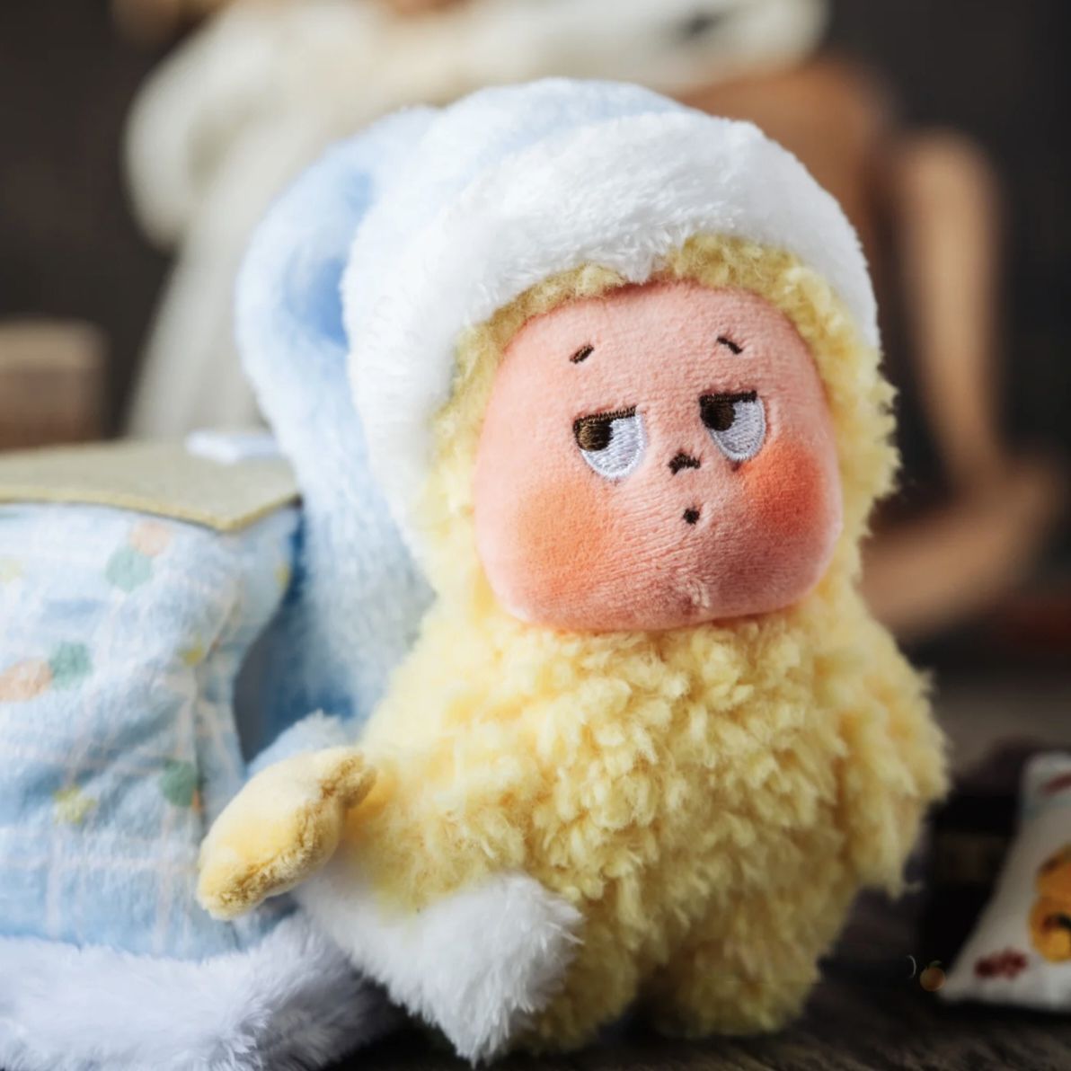 Starman serie pequeño bostezo pequeño sol paquete colgante Bubble Mart lindo muñeca muñeca regalo de cumpleaños