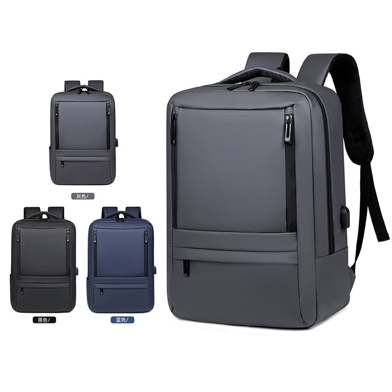 Backpack for Men, Business Computer Bag, High-End, Large-Capacity, Multi-Functional Travel Luggage Bag, Student School Bag