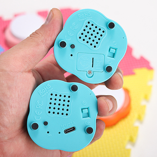 ✅ Mini Pet Button Can Record and Charge Kitten Communication Bell Dog Voice Trainer Talking Button