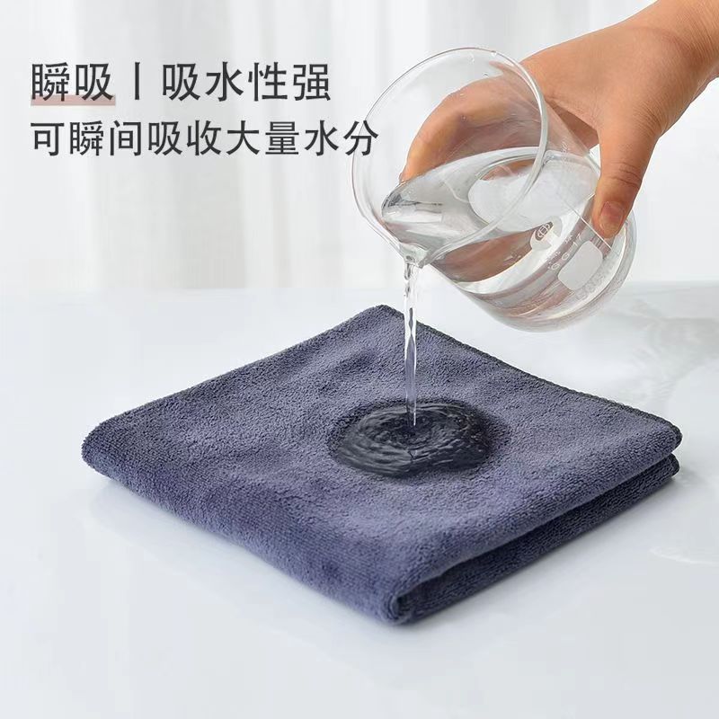 toalla de absorción de microfibra gruesa, toalla de baño de salón de belleza, toalla de cama, limpieza doméstica, toalla de limpieza, toalla de cama abierta image 5