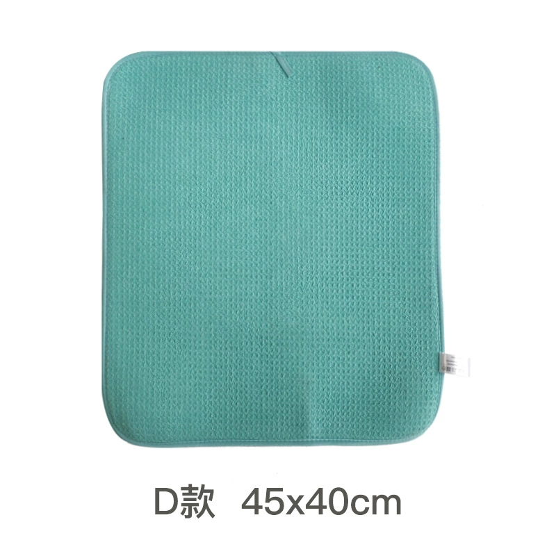 Double-sided hygienic tableware, drying rack, increased thickness, water absorbent