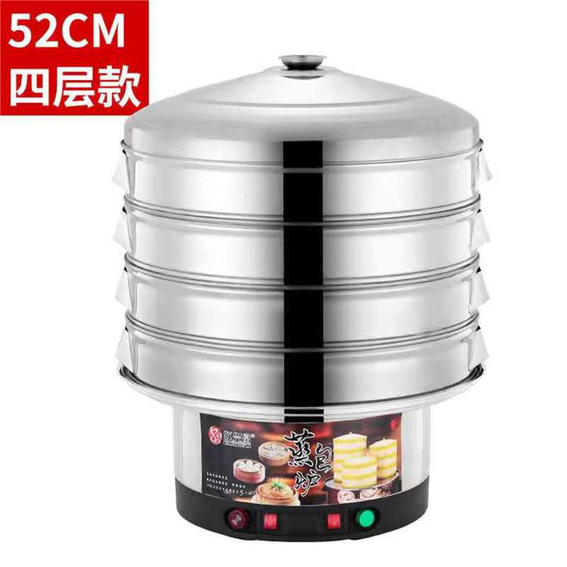 vapor eléctrico comercial de gran capacidad 304 vapor eléctrico vapor eléctrico multicapa de acero inoxidable vapor horno de vapor vapor universal