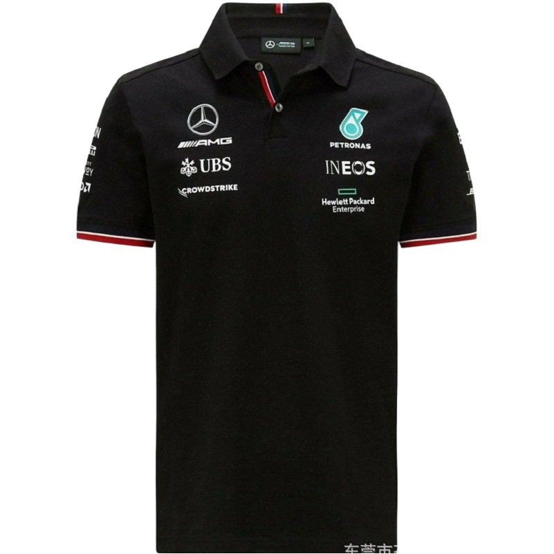 Cross-border short-sleeved POLO men's mountain cycling jacket breathable off-road motorcycle downhill clothing can be ordered wholesale