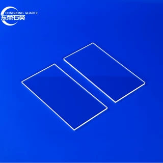 厂家定制各种石英玻璃方片 石英抛光片石英片 可做到485mm 厚80mm