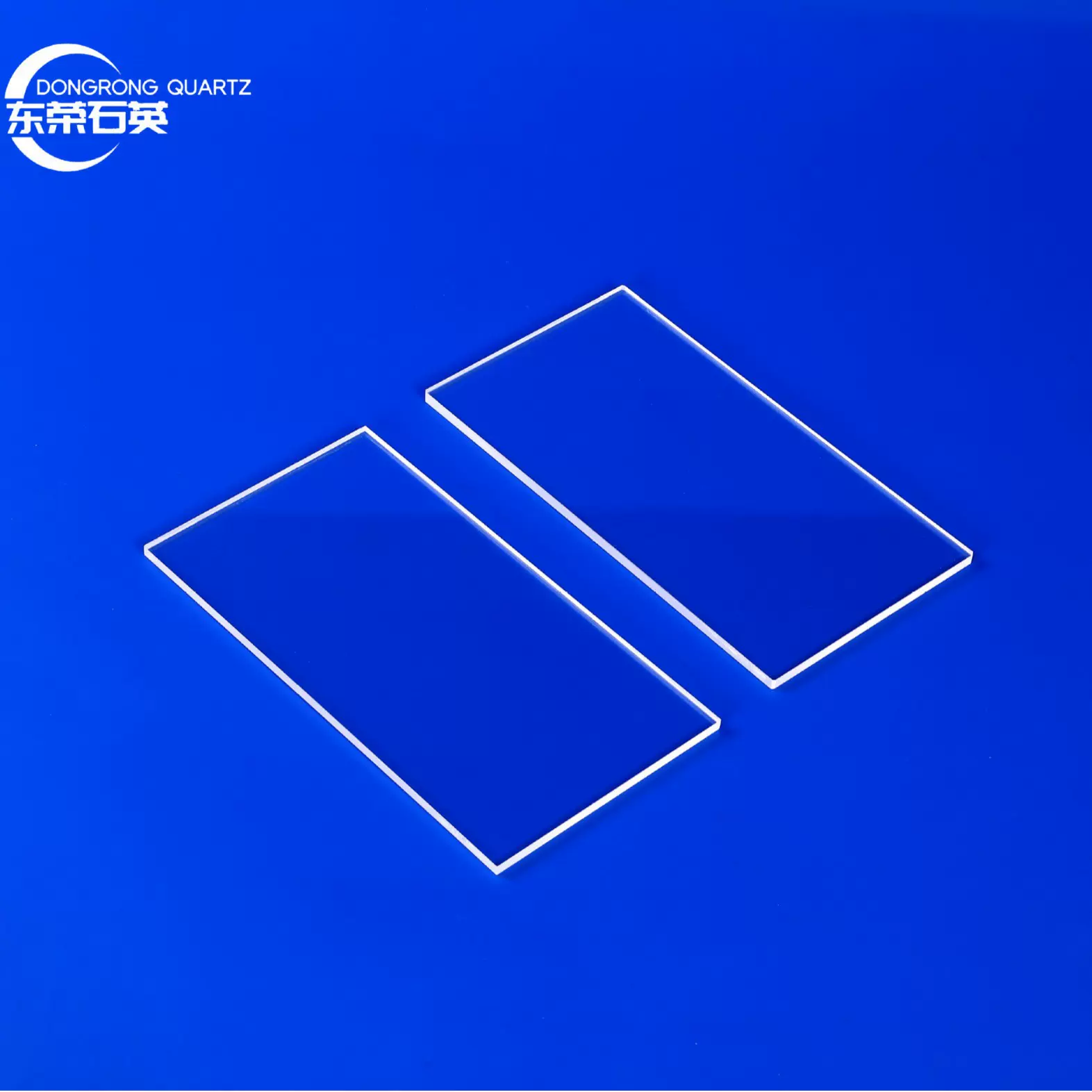 厂家定制各种石英玻璃方片 石英抛光片石英片 可做到485mm 厚80mm