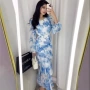 印花新款春季碎花连衣裙